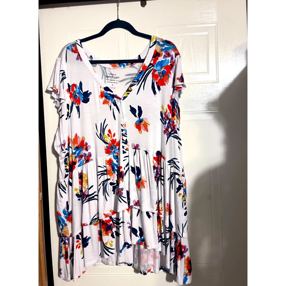 ❤️2/$20 Torrid tiered babydoll
